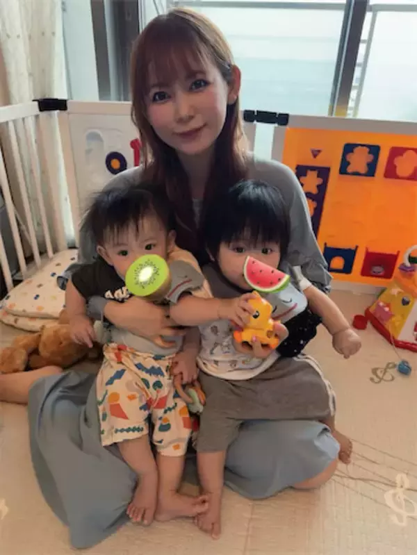 中川翔子、5日ぶりに双子と再会「ママを見た瞬間ふたりともニコニコーー」