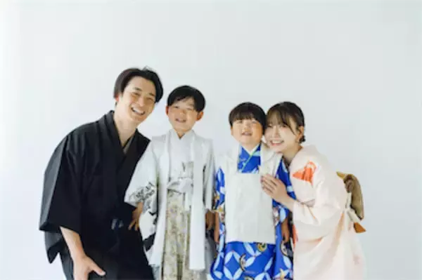 あいのり桃、5歳&4歳息子の"七五三"ショットを公開「2人が生まれてきてくれて本当に良かった」