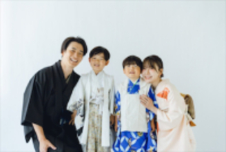 あいのり桃、5歳&4歳息子の"七五三"ショットを公開「2人が生まれてきてくれて本当に良かった」