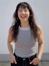 浜口京子、人生初パーマで雰囲気ガラリ　タンクトップ姿に「マジで可愛すぎる！」