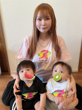 中川翔子、「KANGOL BEAUTY」コラボアイテムで双子とリンクコーデ！