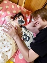 城咲仁、娘との2ショットを公開「メロメロ」「幸せすぎかよ」溺愛ぶりが話題