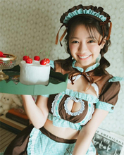 美谷間チラリ…大原優乃、チョコミントカラーのメイド服姿が「可愛さ爆発してて好き」