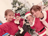 「辻希美「仮装もケーキも全力」、7人家族で楽しむにぎやかなXmasパーティー公開」の画像1