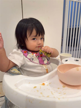 川崎希、次女・グーちゃんの離乳食で試行錯誤「やっと食べてくれた」と喜び