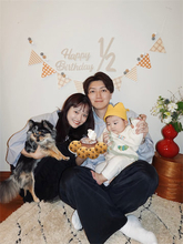 28歳人気YouTuber、第1子の‟ハーフバースデー”をお祝い「これからもすくすく育ってね」