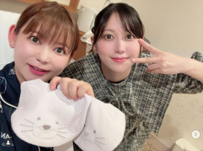 双子出産へ入院中の中川翔子を人気Youtuberがお見舞い「めっちゃ喋り倒しちゃった」