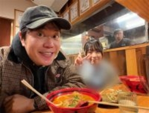 エハラマサヒロ、中1次女と“思い出のラーメン”を満喫「素敵な親子」「可愛すぎるツーショット」