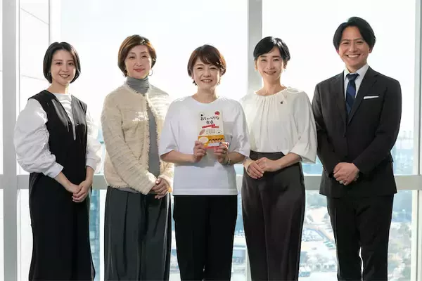 フジテレビアナ5名が小説初執筆、『おしゃべりな食卓』刊行記念朗読イベントが3・1開催