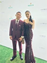 格闘家・堀口恭司の妻、夫婦で“ドレスアップ”した寄り添いショット公開「お似合いの素敵な夫婦」