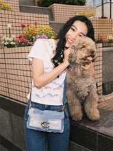 Koki,「ルンちゃんとデート」愛犬とデニムルックでお散歩デートへ