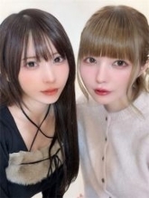 益若つばさ＆えなこ、“そっくり”2ショットに反響「推しと推しが並んでる」「ほんと似てる」