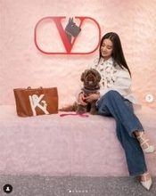 仲良し感つたわる…Koki,、愛犬・アムとの“ラブラブ”デートショット公開