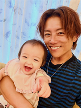 杉浦太陽、1歳1カ月の夢空ちゃんとニコニコ2ショット「女子力がUPしてきた、おてんばガールです」