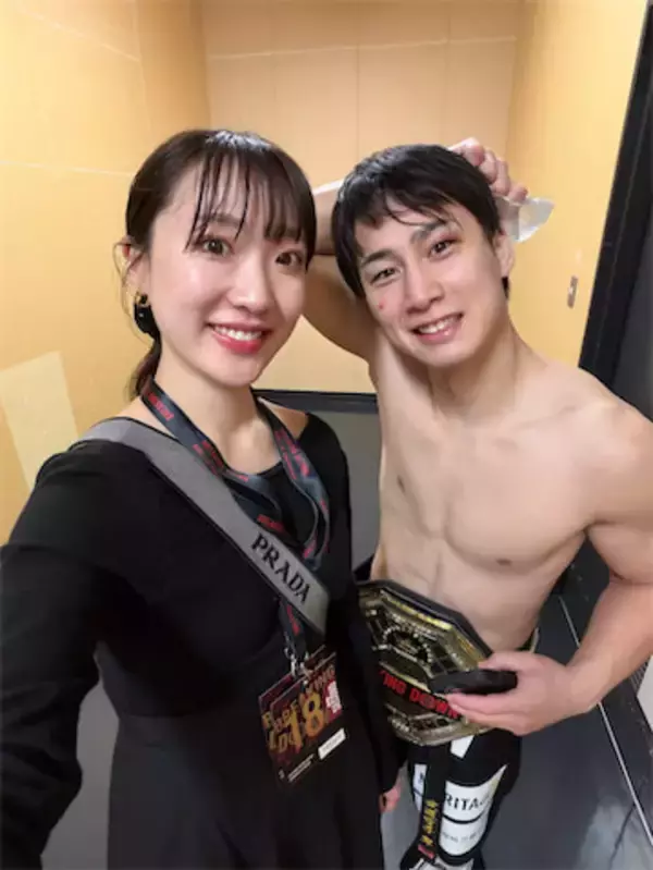 27歳『ブレイキングダウン』チャンピオン、Xで入籍を報告「もっと強くなれるように日々精進」