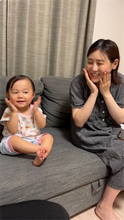 西野未姫、長女・にこりちゃん‟ママのマネっこ”に「可愛すぎる」と反響