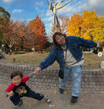 「やしろ優、息子と『じゃあ、あんたが作ってみろよ』“ロケ地巡り”を満喫」の画像1