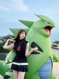 「美女コスプレイヤー、ポケパークで“ロケット弾のお姉さん”に変身「アニメから飛び出てきたみたい」」の画像1