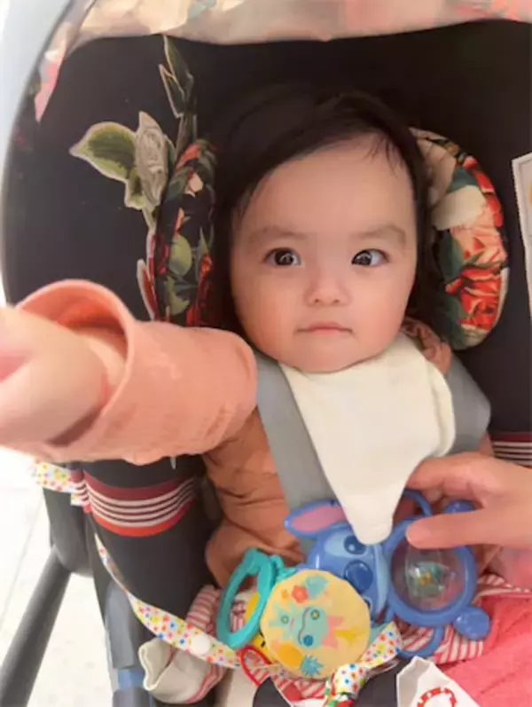 川崎希、次女・グーちゃんの‟伸びた前髪”に試行錯誤！「どんな髪型にしようか考え中」