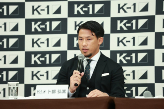 K-１ファイター・卜部弘嵩、現役引退を改めて報告「今後は家族の事だけに集中」