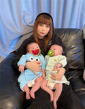 「中川翔子、双子が“生後二か月”を迎え心境つづる「無事にムチムチ育ってくれてありがとう！」」の画像1
