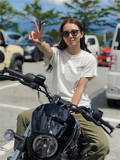 「30歳仮面ライダー女優、"ハーレー"を乗りこなすツーリング姿に「かっこいい！」「めっちゃ似合ってる」」の画像1