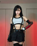 「「再現度高すぎ」フォロワー700万人インフルエンサーが魅せた『FF7』ティファにファン歓喜　」の画像1