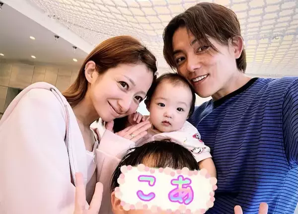 杉浦太陽、次女・夢空ちゃんの"生後10カ月"を祝福「甘えガールになってきたよ」