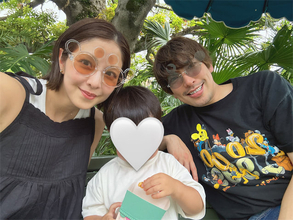 EXIT・りんたろー。の妻・本郷杏奈、家族ディズニーを満喫「テンション上がってて可愛かった」