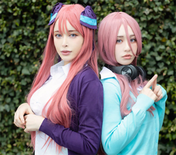 韓国とアメリカのハーフ姉妹美人コスプレイヤー・キャシーさん「大事な撮影前はサウナに3時間」