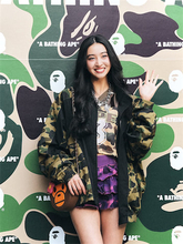 木村拓哉と工藤静香の次女・Koki,、迷彩柄のカジュアルコーデを着こなす「美的オーラ半端ない」