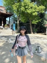 14歳JCインフルエンサー・なな、美脚スラリ私服姿に反響「ビジュ更新しすぎてる」「天使」