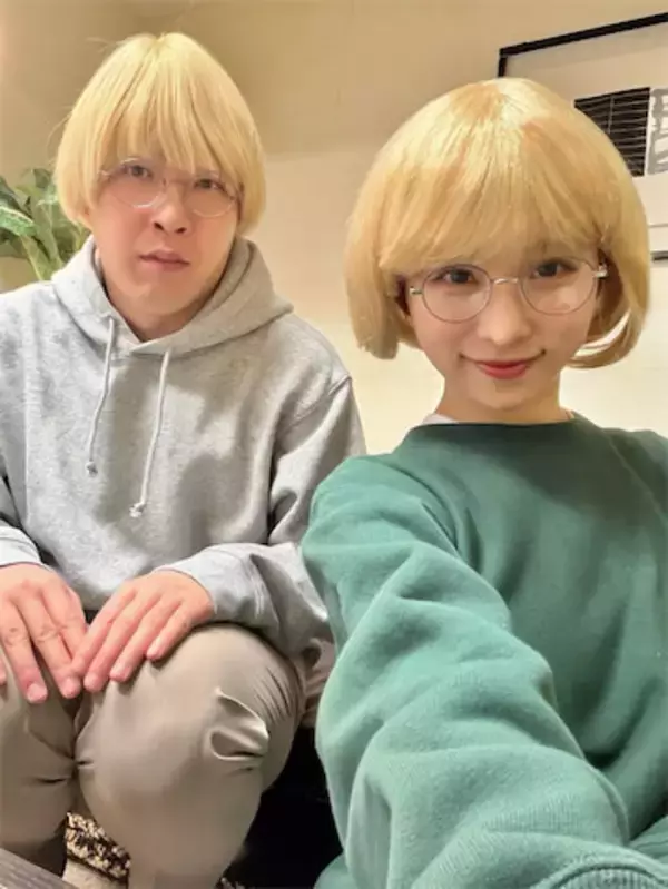 「ゆるゆるな兄弟です」AKB48 小栗有以、真空ジェシカ・ガクとお揃い姿披露「めっちゃ可愛いって」