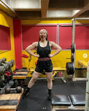 「浜口京子、鍛え上げられた肉体美から目が離せないトレーニングウェア姿を披露」の画像1