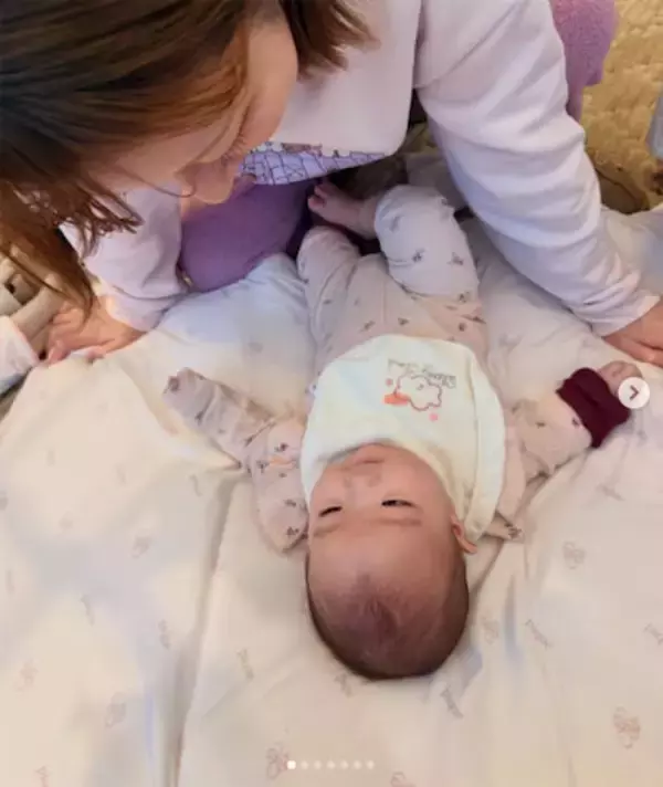 杉浦太陽、次女・夢空ちゃんの“寝返り”に感慨「成長はあっという間だから」