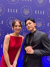 北川景子＆吉沢亮の“赤と黒”ツーショットに反響「美男美女すぎて眩しい」