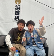「どっちがどっち？」浜田雅功ものまね芸人、本人と"激似"2ショット公開「親子より親子やん」