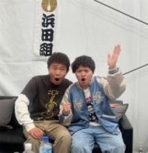「どっちがどっち？」浜田雅功ものまね芸人、本人と"激似"2ショット公開「親子より親子やん」