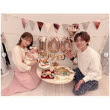 「辻希美、夫・杉浦太陽と次女誕生100日をお祝い！「毎日沢山の幸せを杉浦家にくれる夢空」」の画像1