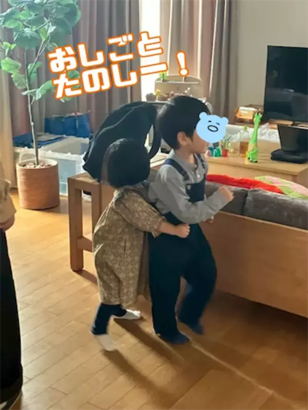 ニッチェ･江上、5歳長男＆3歳長女の熱い希望「ママと一緒にお仕事したい！！」で共演実現