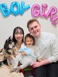 「日英国際夫婦YouTuber・りせとルイス、第2子の性別発表「優しくて素敵な子になるだろうなあ」」の画像1