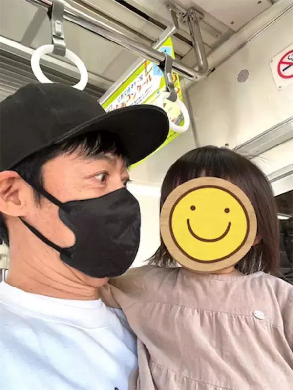 東貴博、1歳次女・もか様と“電車デート”　成長に喜び「ほぼ“でんしゃ”と言えた」