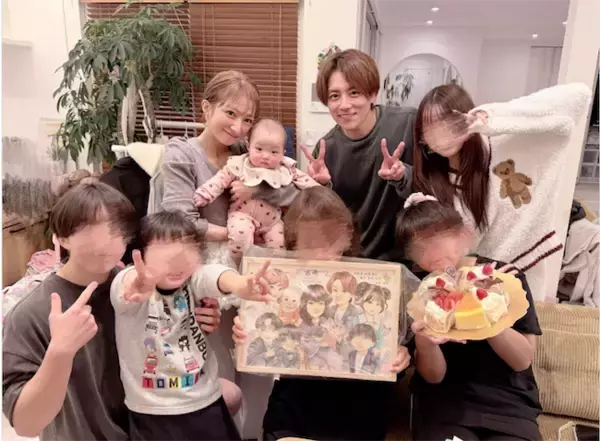 辻希美、家族そろって義母の誕生日を祝福「泣いて喜んでくれました」