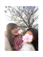 安めぐみ、長女が6年生に「早いー!!!」桜ショットとともに母としての思いを明かす
