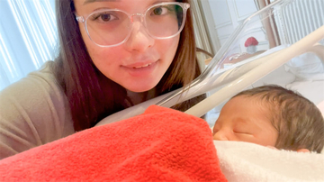 TiKTokフォロワー120万人超え、19歳の渡辺リサが帝王切開出産の壮絶な４日間を動画公開