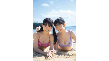 SUPER☆GiRLS 阿部夢梨＆長尾しおり、フレッシュな水着姿＆入浴シーンを公開【写真4点】