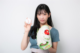 新庄剛志を三振に、芸能界最速野球女子・椿梨央が語る「野球漬けの学生時代とストイックすぎるプライベート」