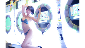 美ボディ正統派美女・川瀬もえ、ゲームセンターを舞台にした妖艶セクシーな水着ショット公開