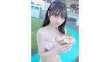 「#ババババンビ 宇咲、柔肌バスト際立つキュートな水着ショットに「優勝」の声」の画像1