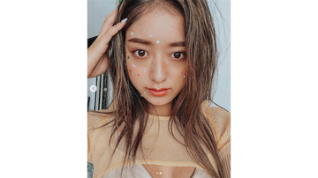 みちょぱ、キラキラメイクがキュートな貴重な"裸眼"自撮りショットが「衝撃的可愛いさ」